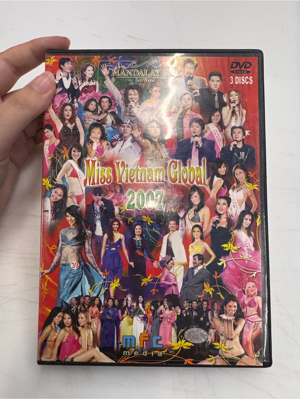 Miss Vietnam Global 2007 3-Disc DVD VIDEO EVENT Beauty Competition VIETNAMESE